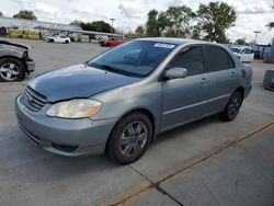 Toyota Corolla CE Vehiculos salvage en venta: 2003 Toyota Corolla CE