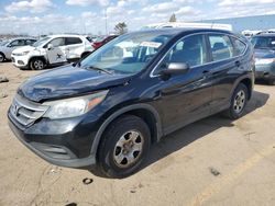 Salvage cars for sale from Copart Woodhaven, MI: 2014 Honda CR-V LX