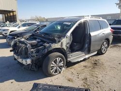 Salvage cars for sale at Kansas City, KS auction: 2019 Nissan Pathfinder S