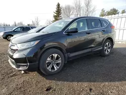 Salvage cars for sale from Copart Bowmanville, ON: 2019 Honda CR-V LX
