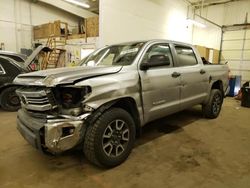 Toyota Tundra Crewmax sr5 salvage cars for sale: 2016 Toyota Tundra Crewmax SR5