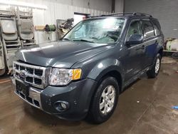 Salvage cars for sale from Copart Elgin, IL: 2010 Ford Escape Hybrid