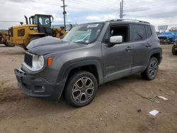 Salvage cars for sale from Copart Colorado Springs, CO: 2017 Jeep Renegade Limited