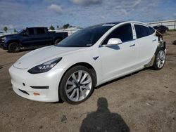 Salvage cars for sale at Bakersfield, CA auction: 2020 Tesla Model 3