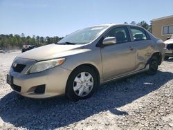 Salvage cars for sale from Copart Ellenwood, GA: 2009 Toyota Corolla Base