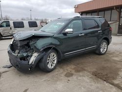 Salvage cars for sale at Fort Wayne, IN auction: 2013 Ford Explorer XLT