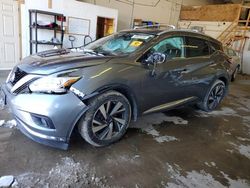 Salvage cars for sale at Ham Lake, MN auction: 2017 Nissan Murano S