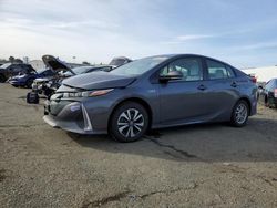 Salvage cars for sale from Copart Vallejo, CA: 2019 Toyota Prius Prime