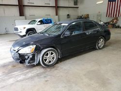 Salvage cars for sale at Lufkin, TX auction: 2007 Honda Accord EX
