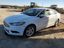 Salvage cars for sale at Tanner, AL auction: 2018 Ford Fusion SE