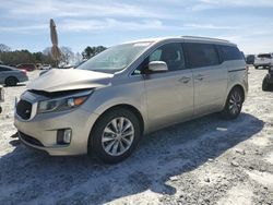 KIA Sedona ex salvage cars for sale: 2016 KIA Sedona EX