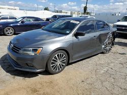 Salvage cars for sale at Van Nuys, CA auction: 2015 Volkswagen Jetta SE