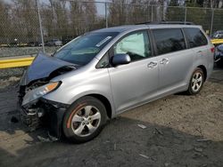 Toyota salvage cars for sale: 2015 Toyota Sienna LE