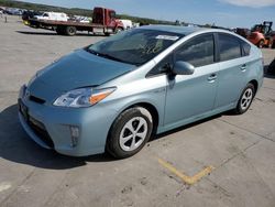 Toyota Prius salvage cars for sale: 2015 Toyota Prius