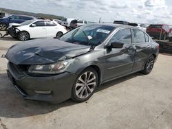 Vehiculos salvage en venta de Copart Grand Prairie, TX: 2013 Honda Accord Sport