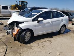 Salvage cars for sale at Louisville, KY auction: 2016 Ford Fiesta S