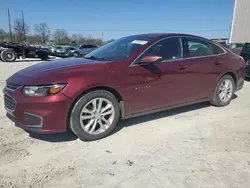Salvage cars for sale from Copart Lawrenceburg, KY: 2016 Chevrolet Malibu LT