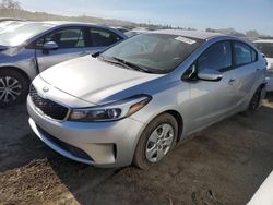Salvage cars for sale from Copart San Martin, CA: 2018 KIA Forte LX