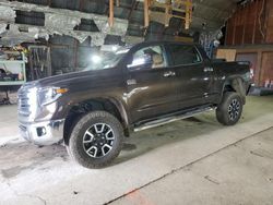 Salvage cars for sale from Copart Albany, NY: 2019 Toyota Tundra Crewmax 1794