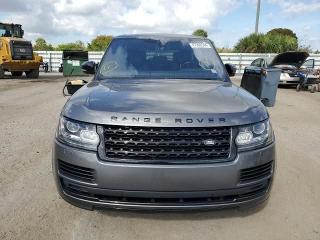 2017 Land Rover Range Rover HSE