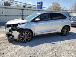 Ford Edge Sport salvage cars for sale: 2016 Ford Edge Sport
