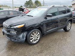 Salvage cars for sale at Montgomery, AL auction: 2014 Jeep Cherokee Limited