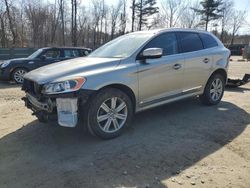 Salvage cars for sale from Copart Candia, NH: 2016 Volvo XC60 T6 Premier