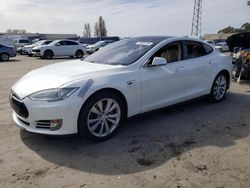 Salvage cars for sale at Hayward, CA auction: 2014 Tesla Model S