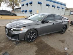 Nissan Altima SR salvage cars for sale: 2024 Nissan Altima SR