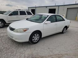 Toyota salvage cars for sale: 2004 Toyota Camry LE