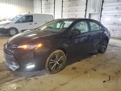 Salvage cars for sale at Franklin, WI auction: 2017 Toyota Corolla L