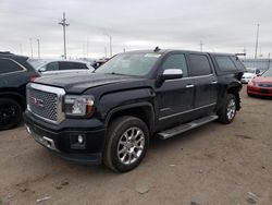 GMC Sierra k1500 Denali salvage cars for sale: 2015 GMC Sierra K1500 Denali