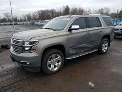 Salvage cars for sale at Chalfont, PA auction: 2017 Chevrolet Tahoe K1500 Premier