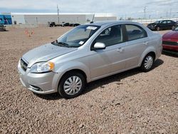 Salvage cars for sale at Phoenix, AZ auction: 2011 Chevrolet Aveo LS