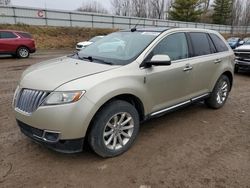 Salvage cars for sale from Copart Davison, MI: 2011 Lincoln MKX