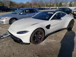 Salvage cars for sale at North Billerica, MA auction: 2021 Aston Martin Vantage