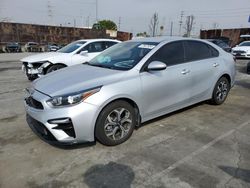 Salvage cars for sale at Wilmington, CA auction: 2021 KIA Forte FE