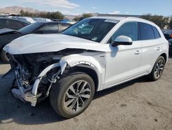 Salvage cars for sale at Las Vegas, NV auction: 2022 Audi Q5 Premium Plus 45