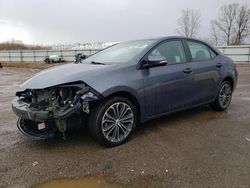 Salvage cars for sale at Columbia Station, OH auction: 2016 Toyota Corolla L