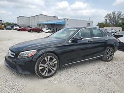 Salvage cars for sale at Opa Locka, FL auction: 2020 Mercedes-Benz C300