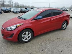 Salvage cars for sale from Copart Lawrenceburg, KY: 2014 Hyundai Elantra SE