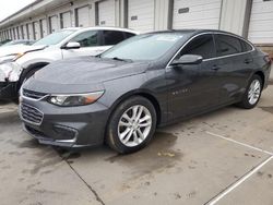 Salvage cars for sale from Copart Lawrenceburg, KY: 2017 Chevrolet Malibu LT