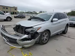 Salvage cars for sale at Wilmer, TX auction: 2019 Infiniti QX60 Luxe