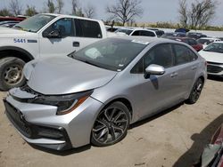 Salvage cars for sale from Copart Bridgeton, MO: 2020 Toyota Corolla SE