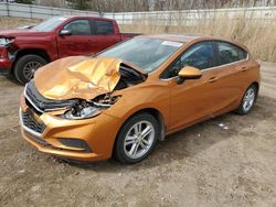 Chevrolet Cruze Vehiculos salvage en venta: 2017 Chevrolet Cruze LT