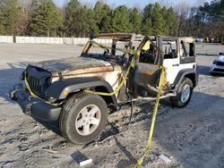 Salvage vehicles for parts for sale at auction: 2018 Jeep Wrangler Unlimited Sport