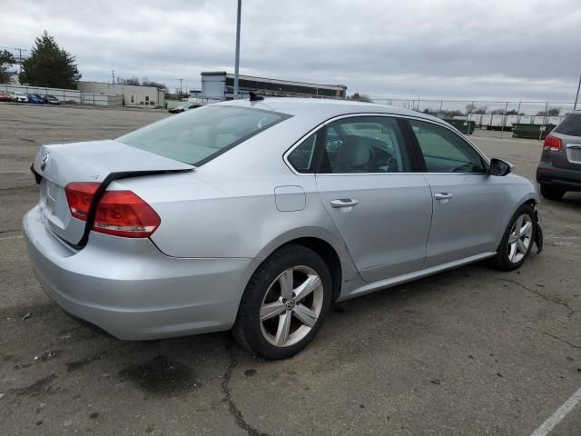 2012 Volkswagen Passat SE