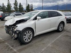 Salvage cars for sale from Copart Rancho Cucamonga, CA: 2015 Toyota Venza LE