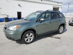 Salvage cars for sale at Farr West, UT auction: 2015 Subaru Forester 2.5I Premium