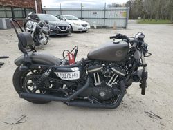 Salvage motorcycles for sale at Hampton, VA auction: 2021 Harley-Davidson XL883 N